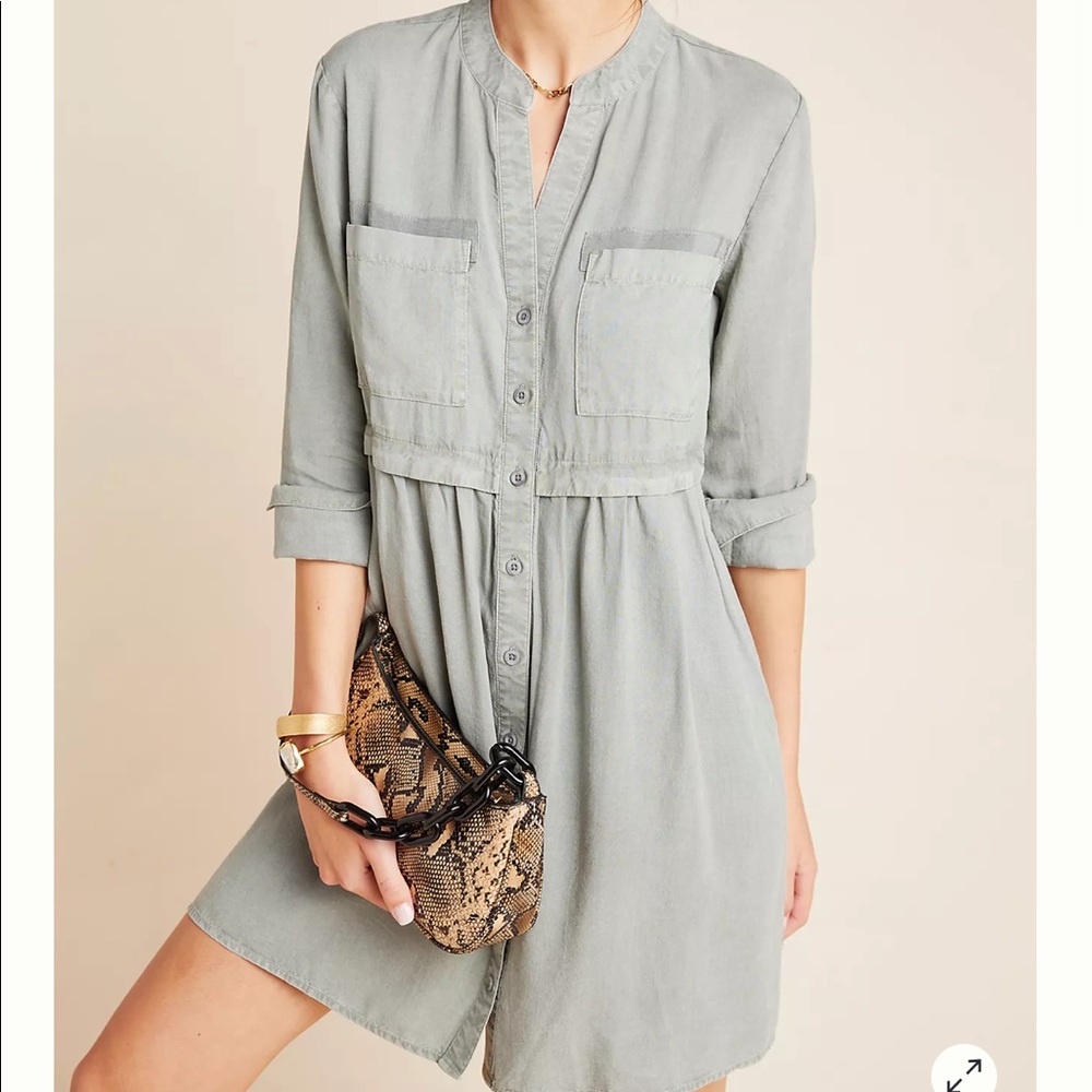 COPY - Cloth & Stone Lila Chambray Shirtdress